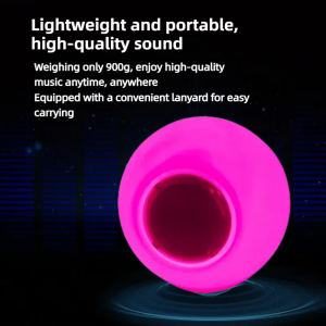 bluetooth speaker led light